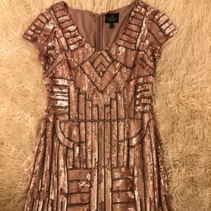 Adrianna Papell Beaded Cocktail Dress